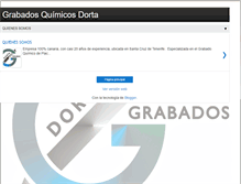 Tablet Screenshot of grabadosdorta.com